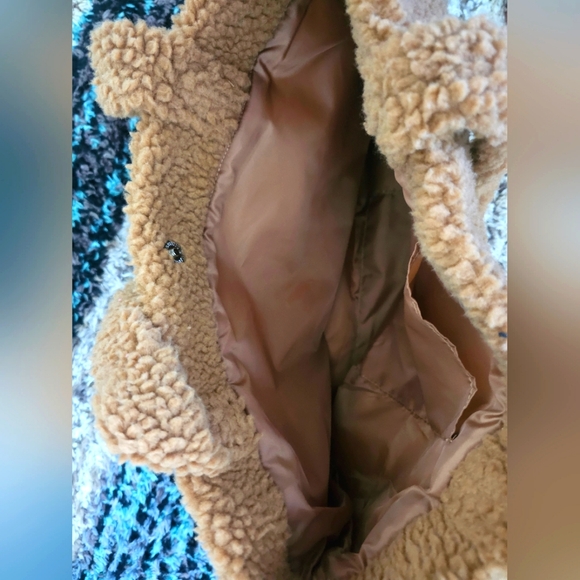 Pink Sherpa tote - Picture 2 of 2